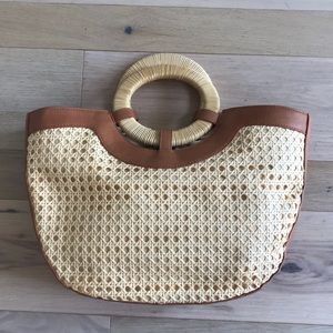 Natural straw Canning handbag